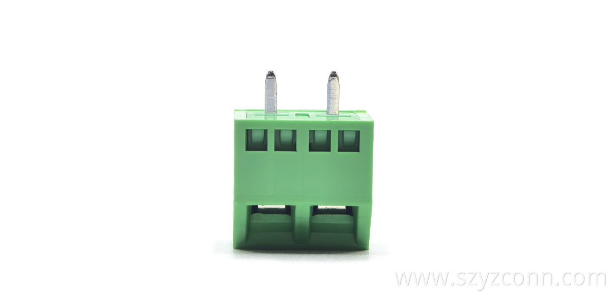 5.0mm screw terminal blocks 2p 5.0mm screw terminal blocks 2p